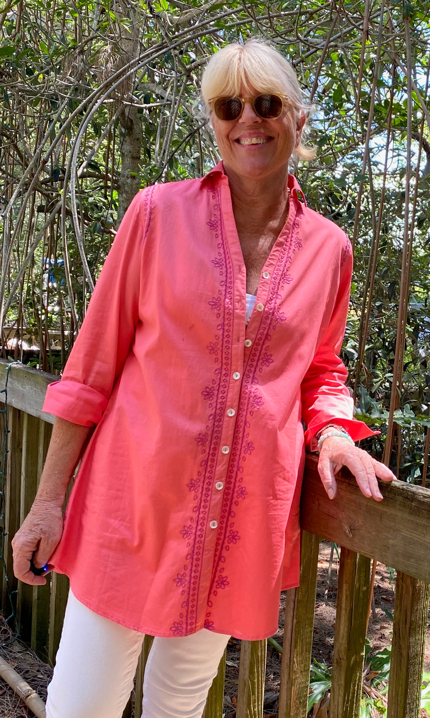 Sateen Shurta - Convertible Tunic Shirt – SIGRID OLSEN