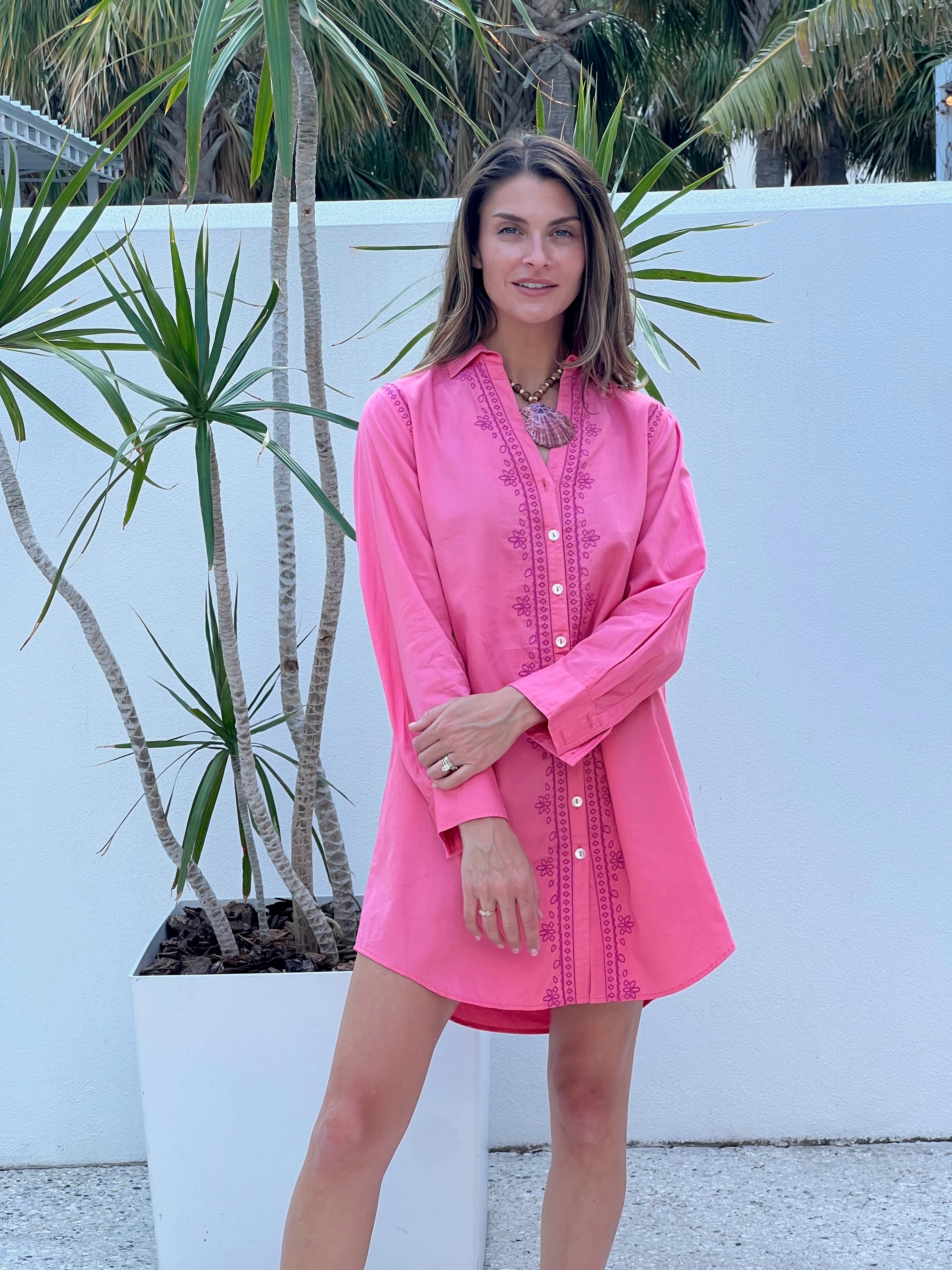 Sateen Shurta - Convertible Tunic Shirt – SIGRID OLSEN