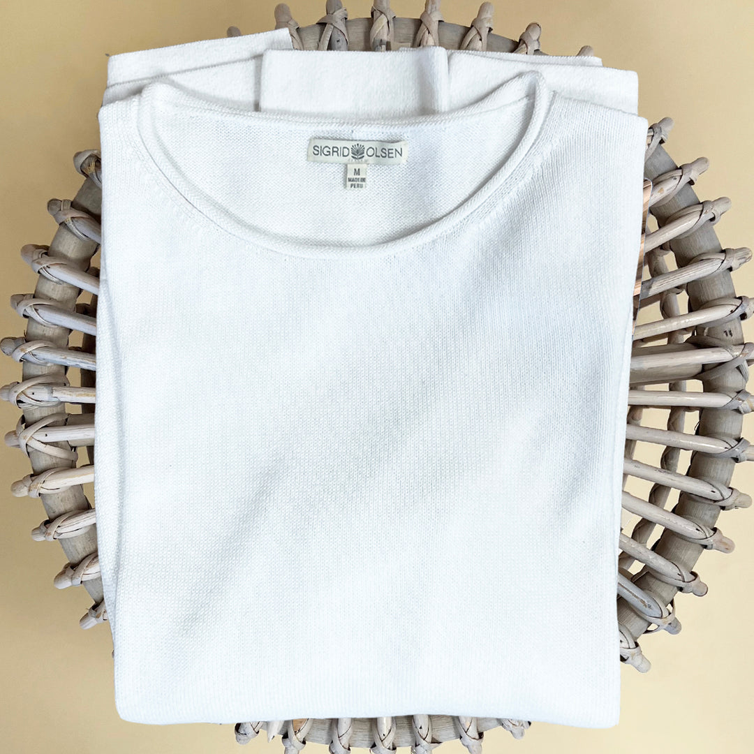 Montauk Sweater | Lightweight Organic Cotton Pullover