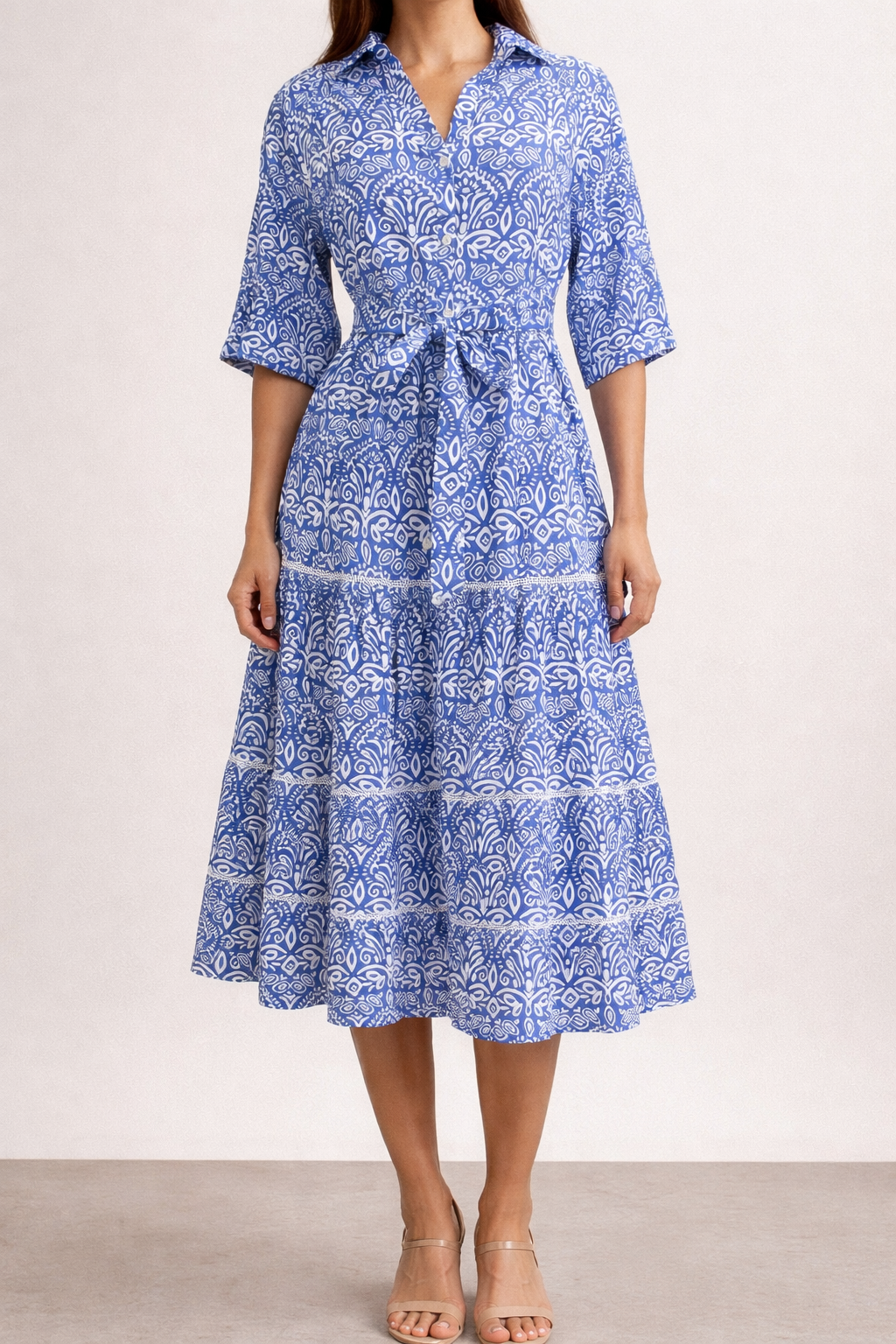 Pandora Dress- Palazzo Print