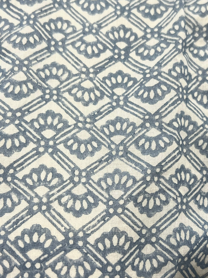 Lulu Blouse Trellis Print Sample
