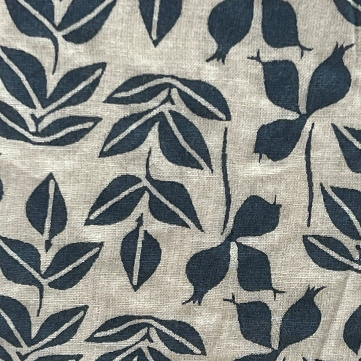 Serena Blouse Leaf Print Sample
