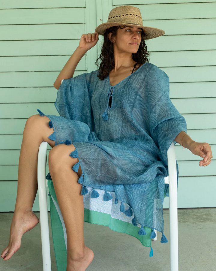 Aphrodite Shibori Kaftan | Sample