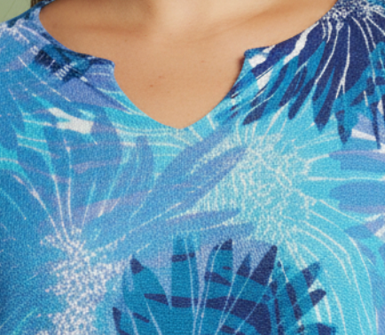 Vintage Floral Print Sweater