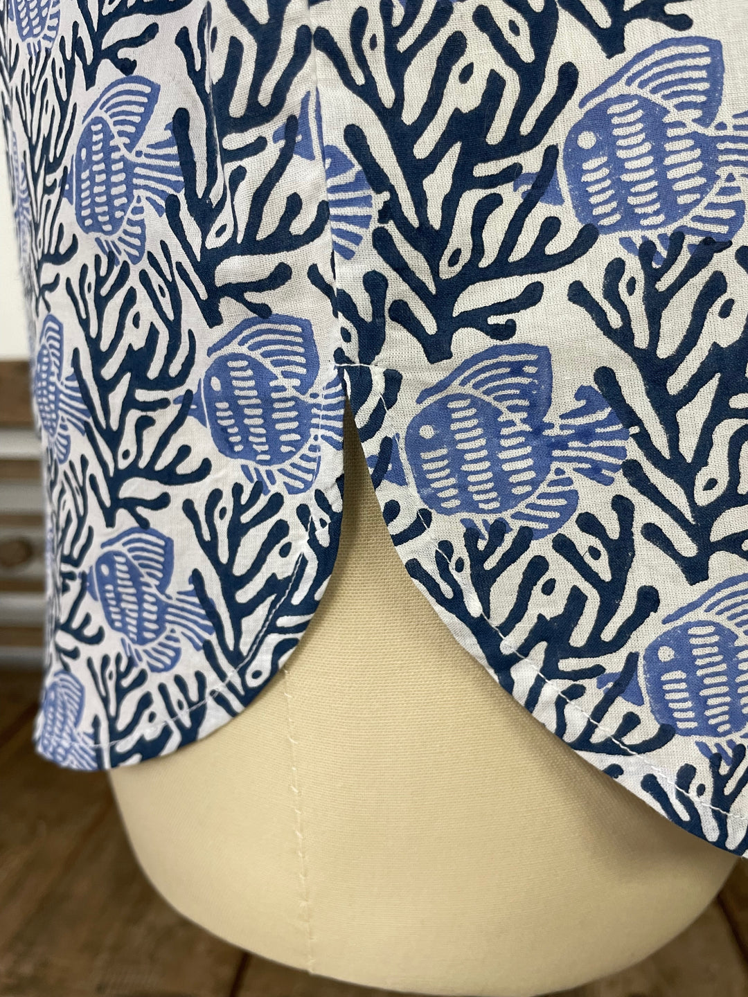 Artisan Shirt-Coral Reef Print