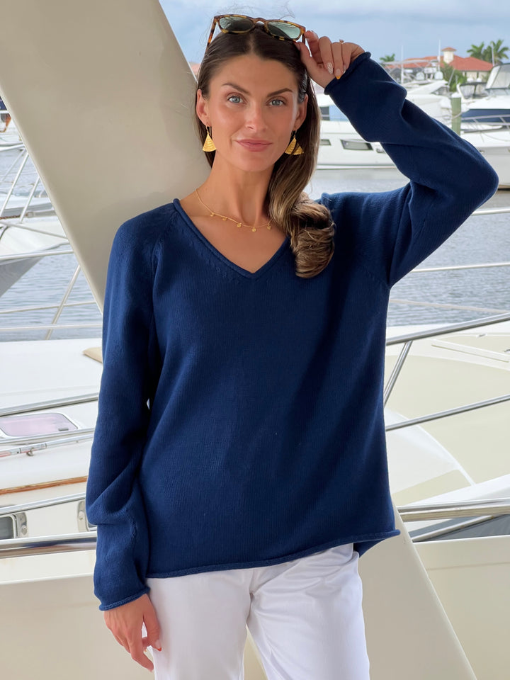Salt Island Sweater | Sustainable Organic Cotton Pullover