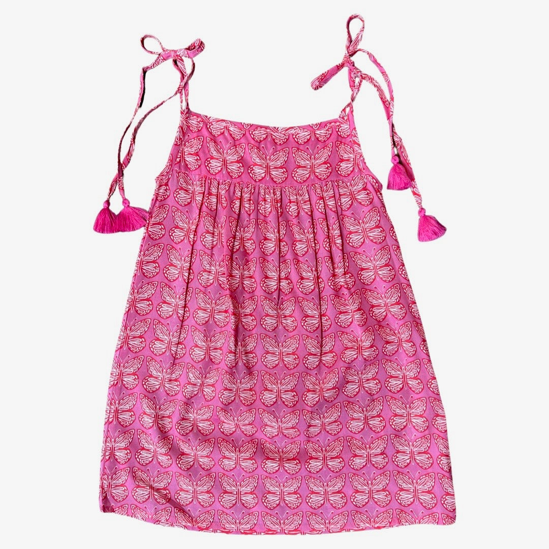 Girl's Butterfly Sun Dress