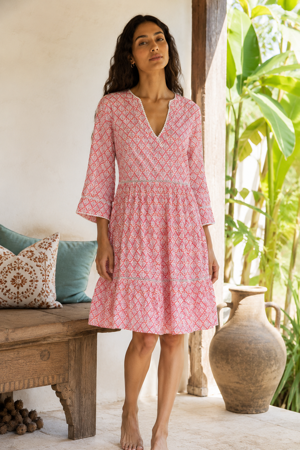 Moorea Dress-Caprice Print